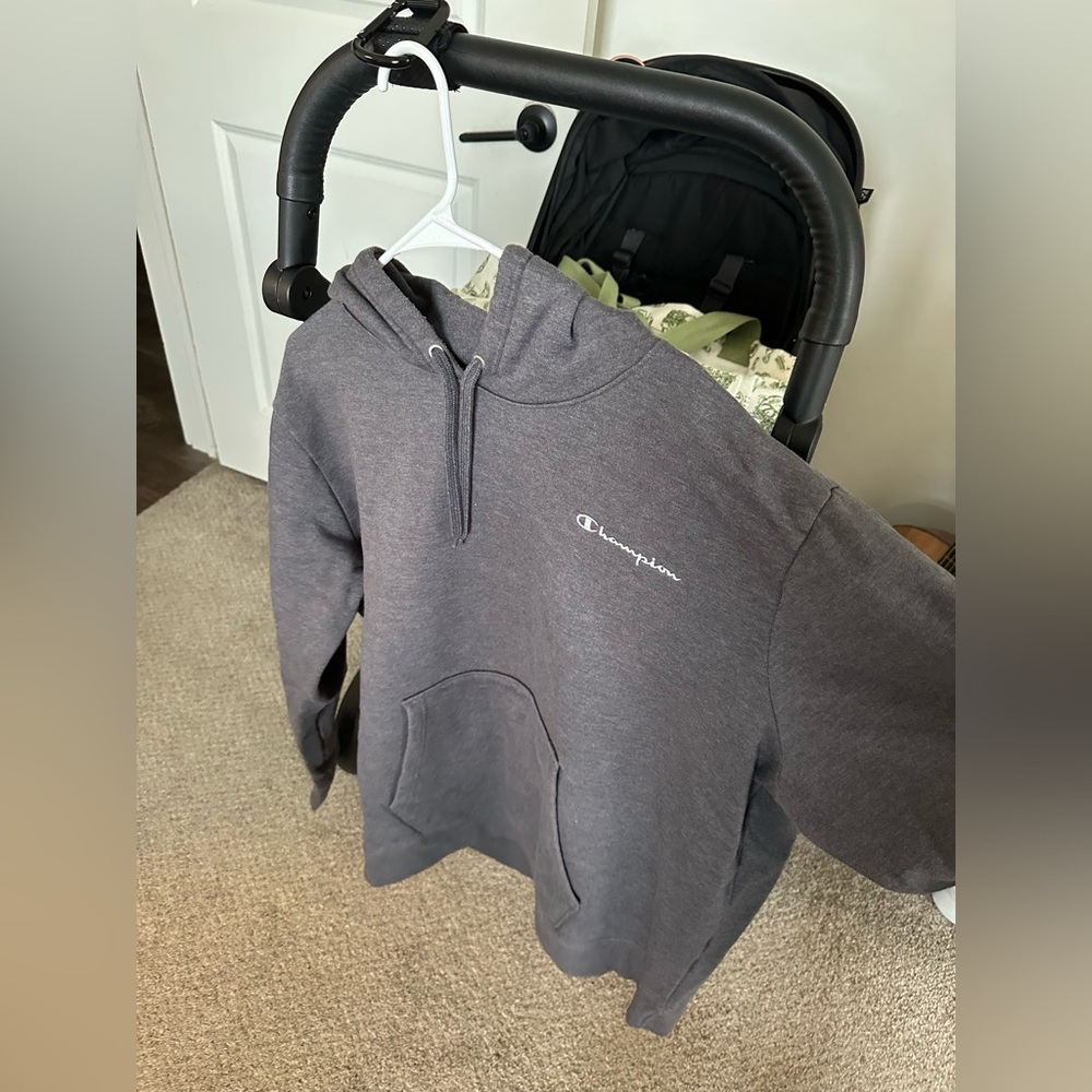 Champion Dark Gray Pullover Hoodie